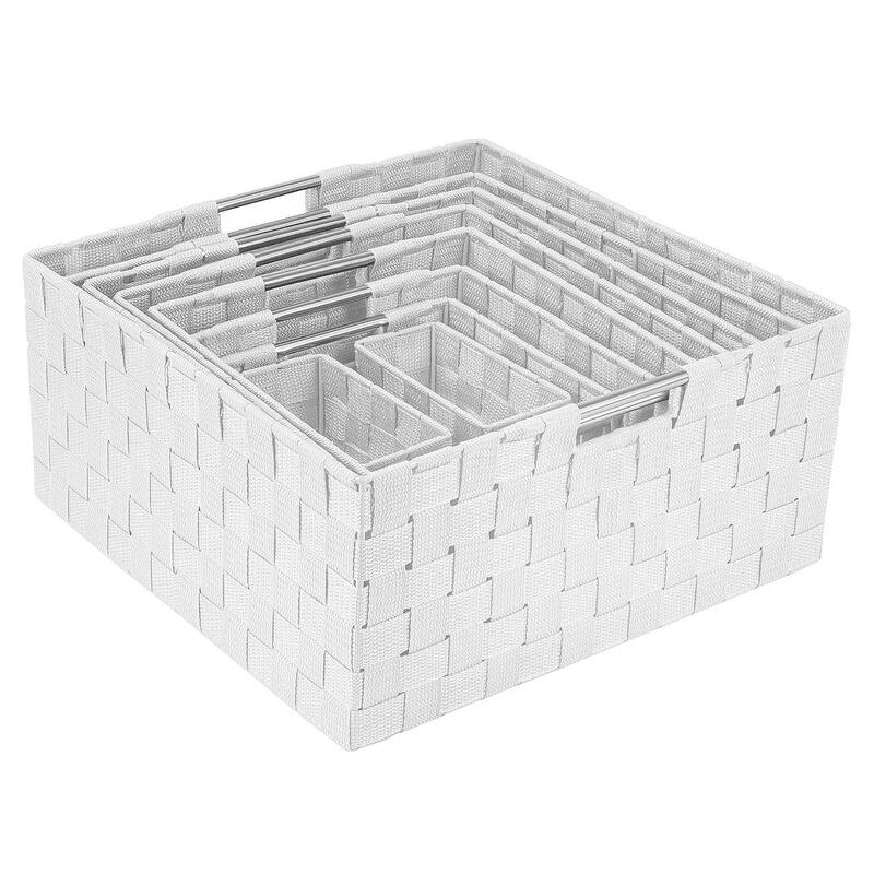 Weave 9 Piece Basket Set