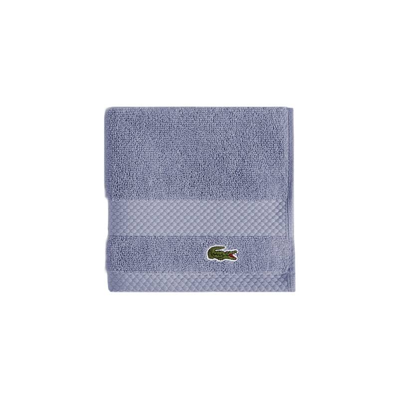 Lacoste Heritage Supima 100% Cotton Wash Cloth - Light Denim