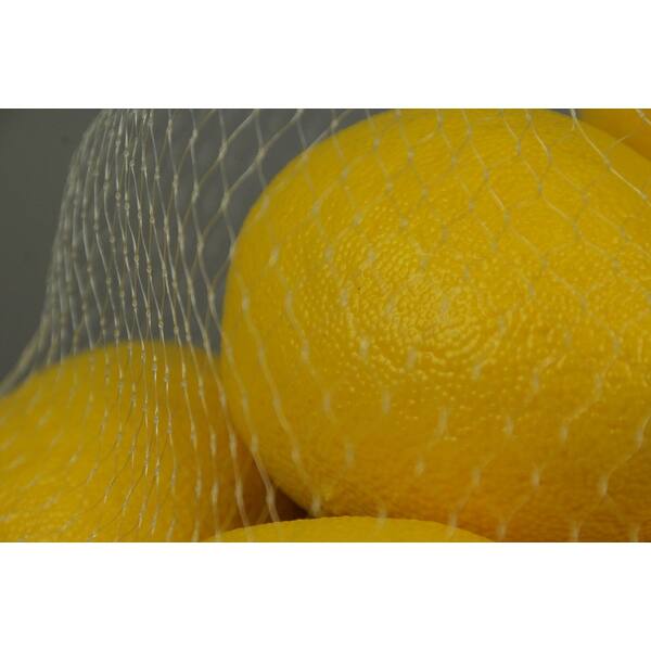 Shop Fake Yellow Lemons Kitchen Decor 6 Piece Artificial Fruit 4