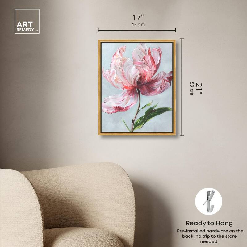 Magical Flower II Canvas by Art Remedy