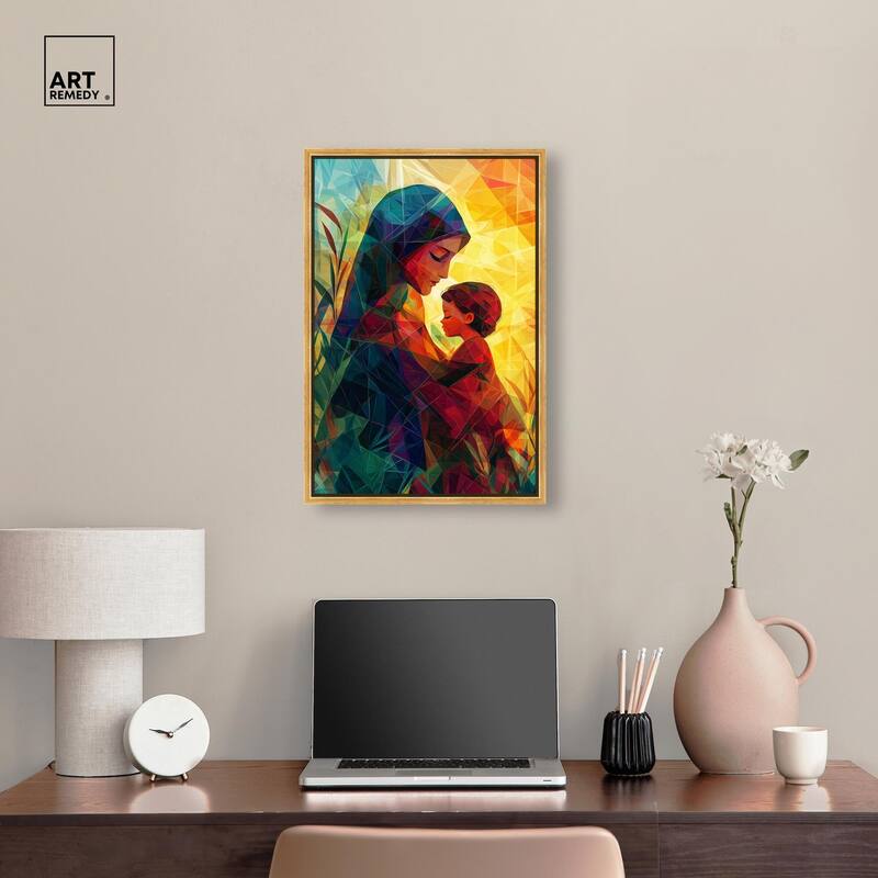 Facet of Feeling Canvas by Art Remedy