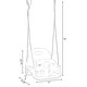 preview thumbnail 6 of 4, 3 in 1 Baby Toddler and Teens Playground Hanging Swing Seat
