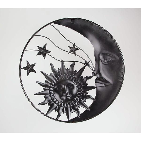 Shop Celestial Metal Moon Sun And Stars Wall Art Hanging On Sale