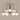 Hunter Valadon Matte Black with Cased White Glass 9-Light Chandelier - Dining, Living, Entry, Kitchen - Contemporary
