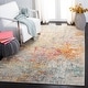 preview thumbnail 13 of 74, SAFAVIEH Madison Loane Modern Abstract Rug 10' x 14' - Grey/Turquoise