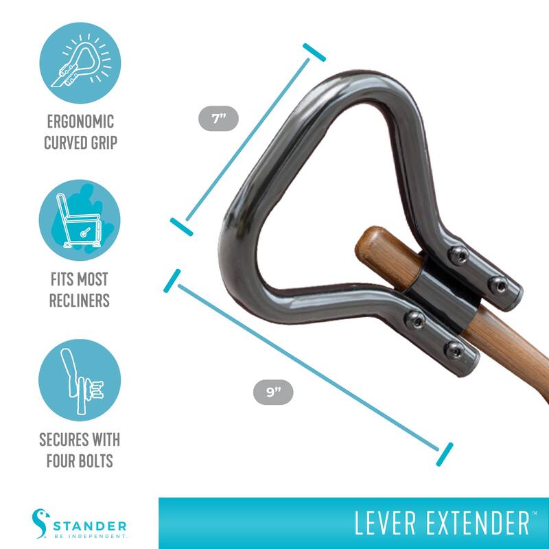 Stander Recliner Lever Extender.