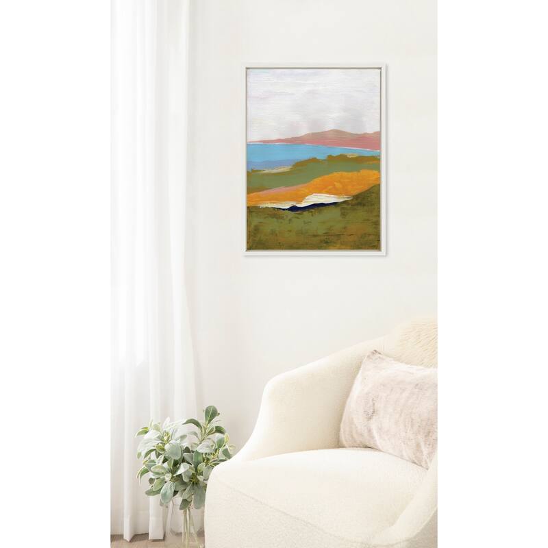 Kate and Laurel Sylvie Tuscan Framed Canvas by Nikita Jariwala