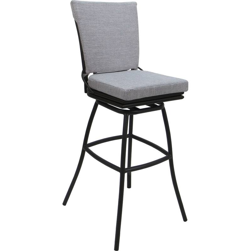 Outdoor Patio Counter 26" 30" Extra Tall 34" Bar Stool - Ofir Armless