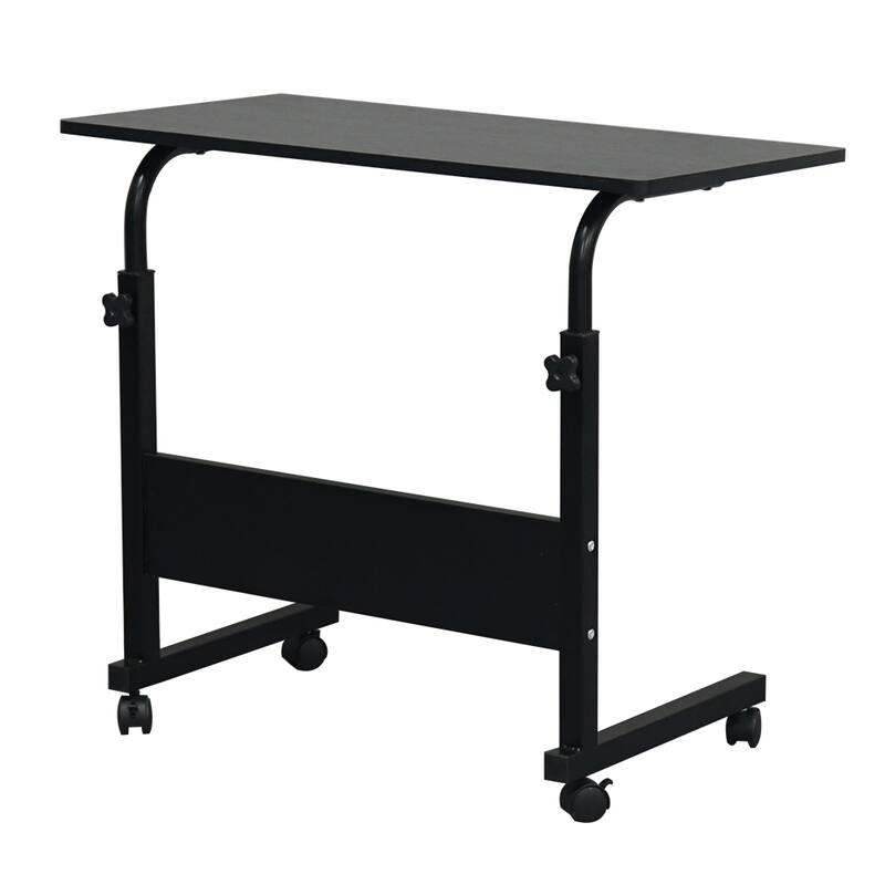 Removable Chipboard & Steel End Table with Baffle