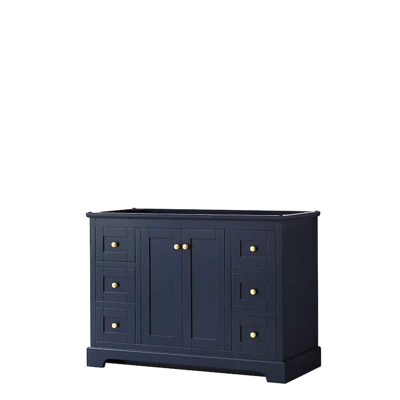 Avery 48-inch Single Vanity, No Top, No Sink, No Mirror
