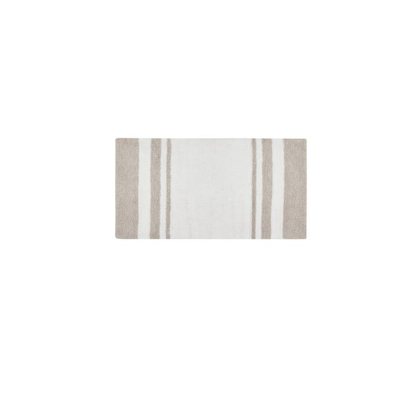 Madison Park Spa Cotton Reversible Bath Rug