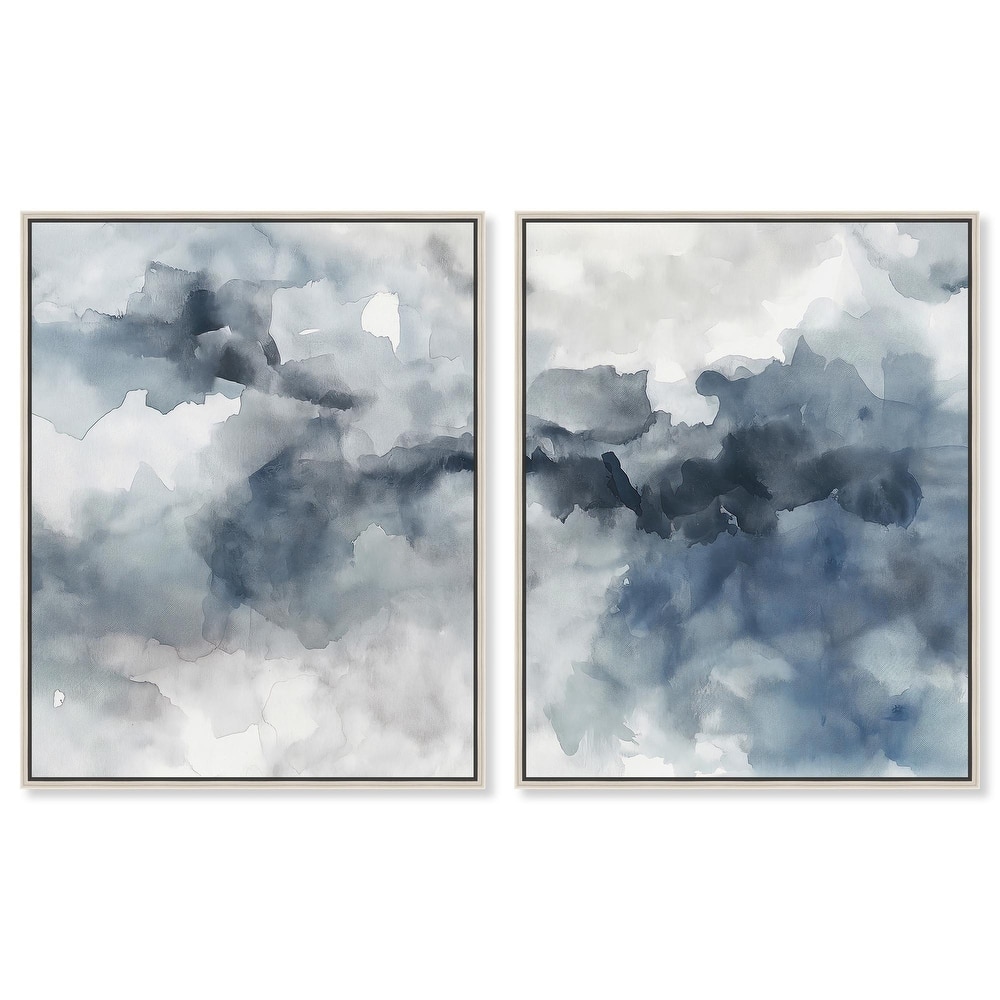 Calming Tides Canvas Set of 2 by Art Remedy
