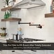 preview thumbnail 15 of 59, WOWOW Wall Mounted Pot Filler Faucet with Double Joints