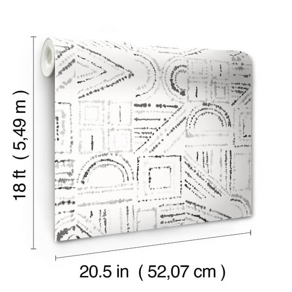 RoomMates Brisbane Peel and Stick Wallpaper - Bed Bath & Beyond - 38284196