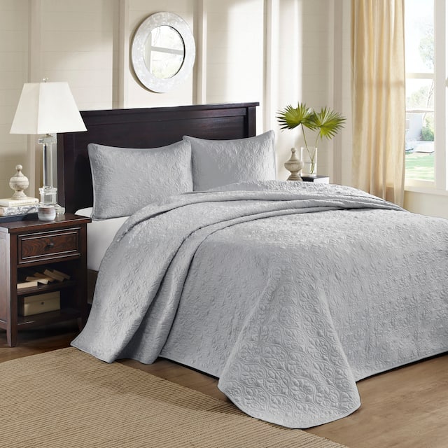 Madison Park Mansfield Reversible Bedspread Set