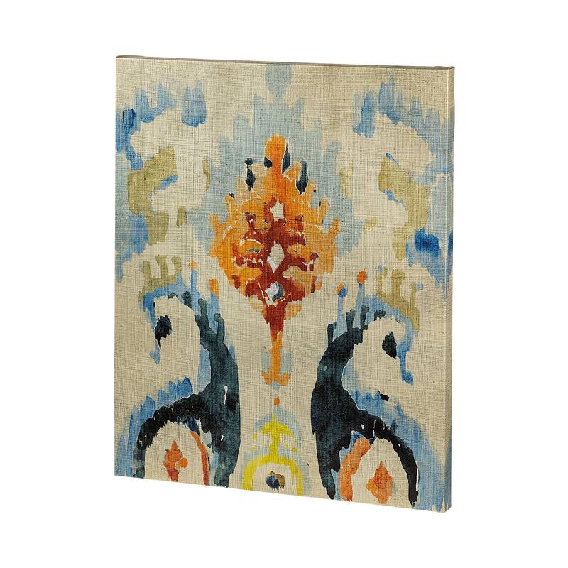 Bohemian Ikat V Canvas Art Print - Large