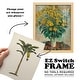 preview thumbnail 69 of 137, UA CH British Palms III -Framed Print w/glass-Cherry Red