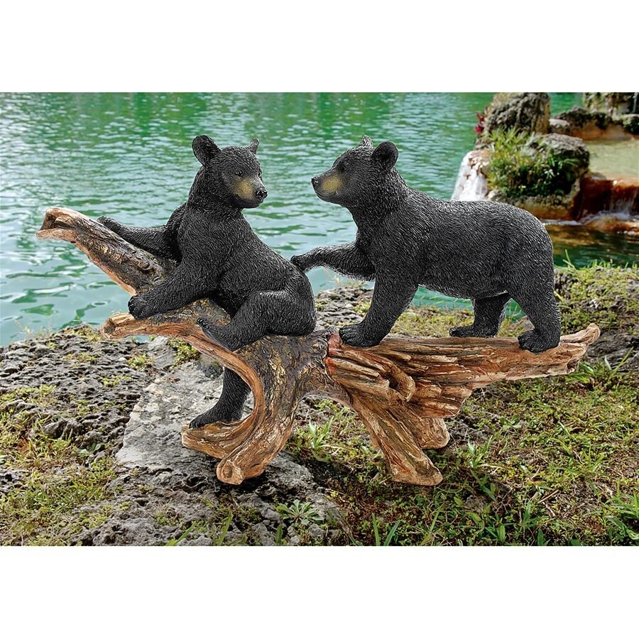 Design Toscano Mischievous Bear Cubs Statue - Bed Bath & Beyond