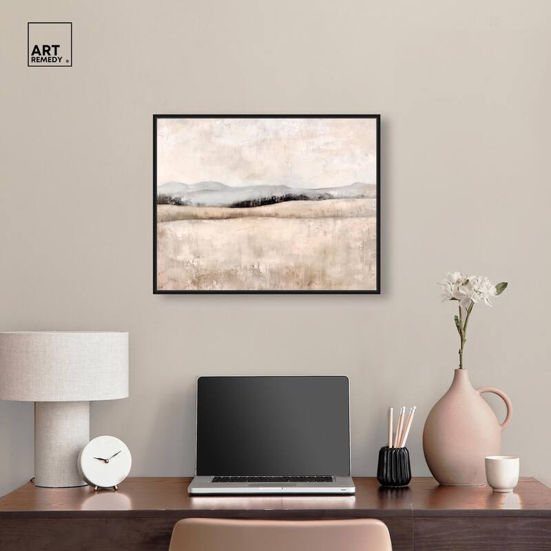 Distant Hills I Canvas by Art Remedy