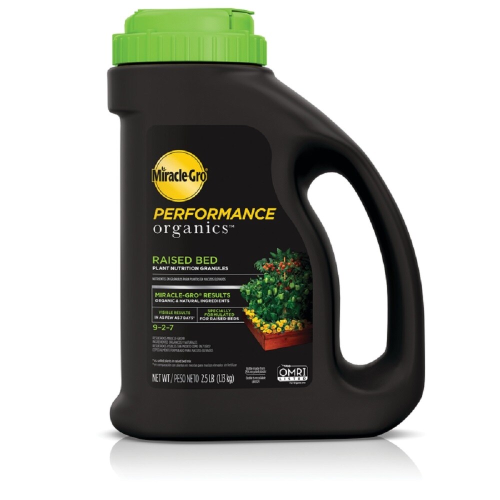 Miracle-Gro 3005910 Performance Organics Raised-Bed Plant Food, 2.5 Lbs - 2.5 Lbs