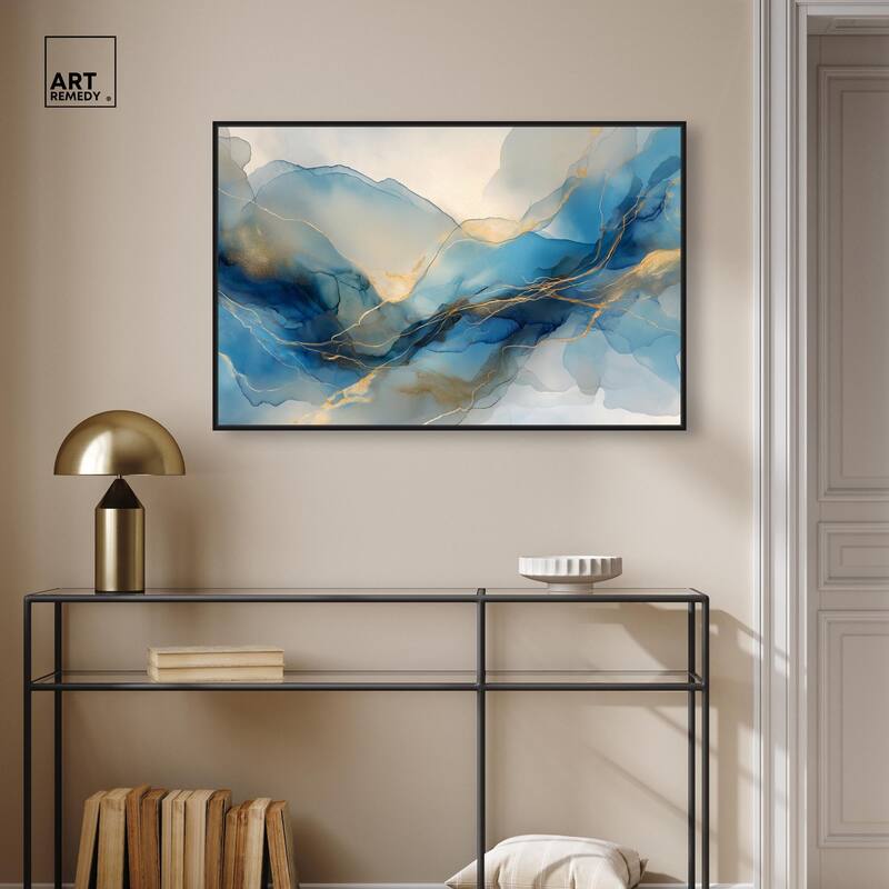 Postmodern Flow II Canvas by Art Remedy