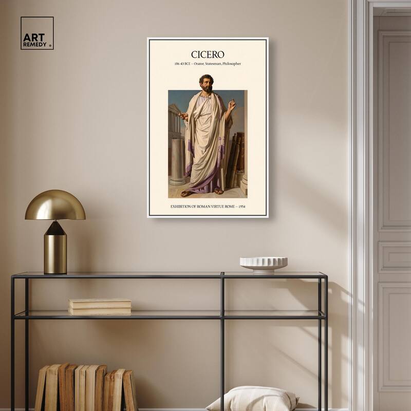 Visual Representation of Cicero Canvas by Art Remedy
