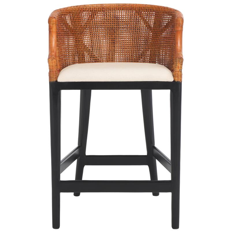 SAFAVIEH Home Brando Counter Stool - 22"W x 21"D x 35"H