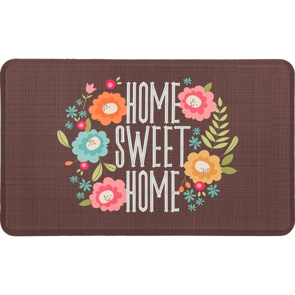 slide 2 of 6, Mohawk Home Dri-Pro Cushion Anti-fatigue Mat 1'6" x 2'6" - Home Sweet Home Multi