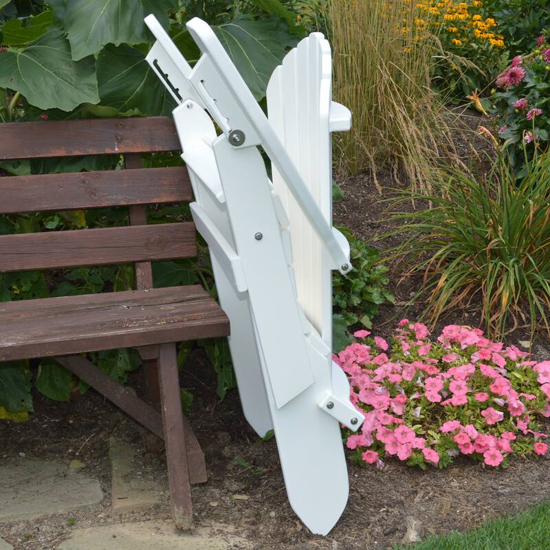 Poly Folding and Reclining Adirondack Chair