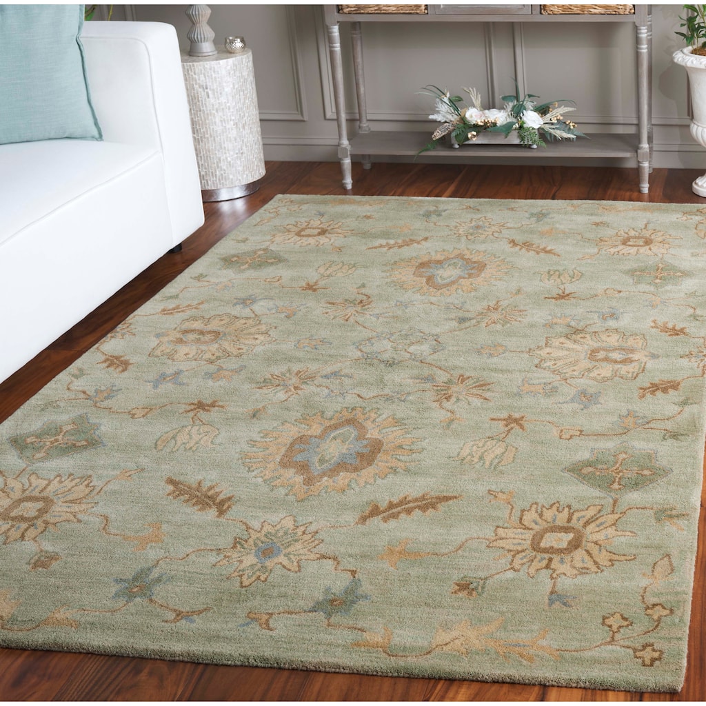 SAFAVIEH Handmade Wyndham Kimberely Modern Wool Rug