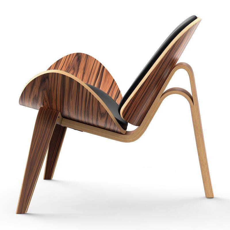 Nordic Style Three-Legged Shell Chair Living Room Chair Furniture