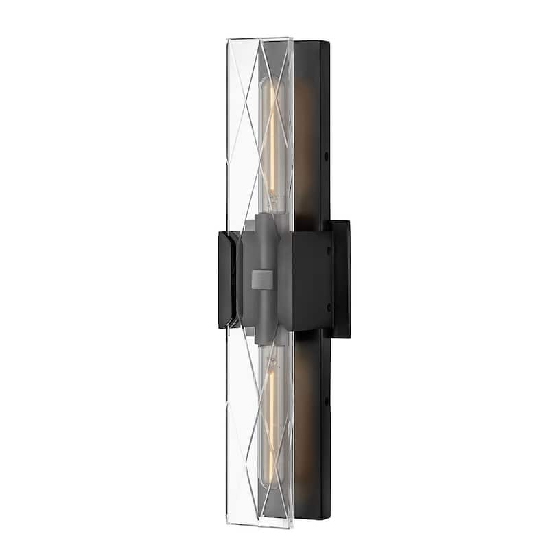 Hinkley Lighting 57062 Monte 2 Light 20" Tall Wall Sconce - Black Oxide