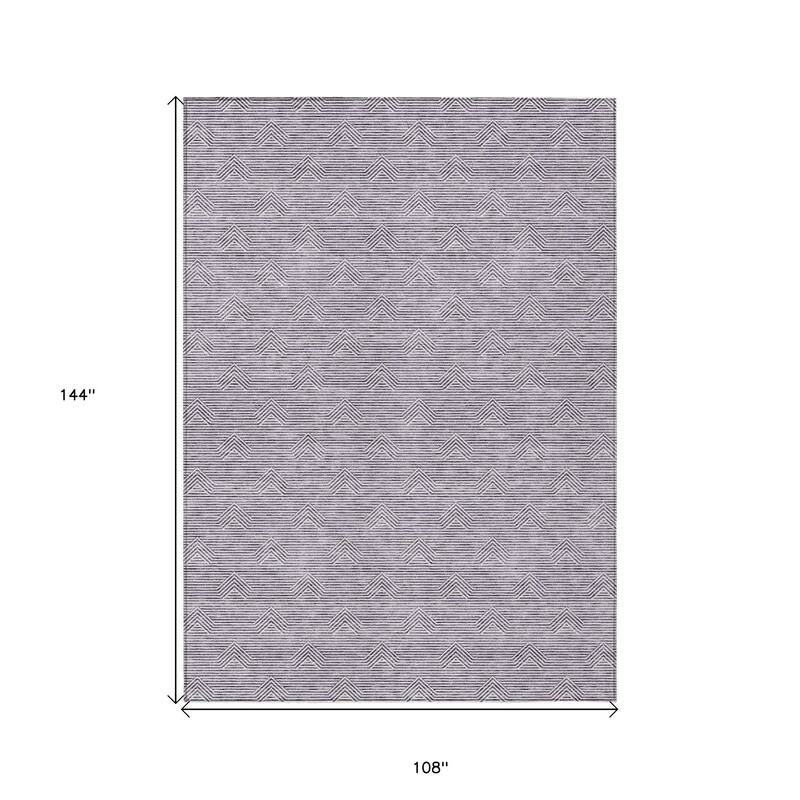 HomeRoots Geometric Transitional Rectangle Outdoor Rug