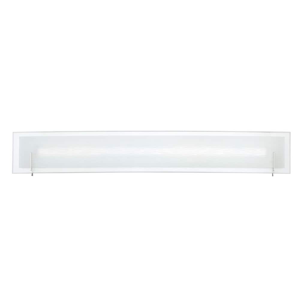 Stream LED Bathroom Vanity Light in Polished Chrome