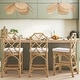 preview thumbnail 1 of 39, NPD Furniture Kara Rattan Counter Stool (Set of 2)