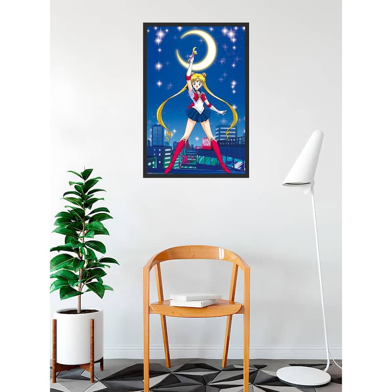 Sailor Moon - Sailor Framed Art Poster - 24 x 36 Inch