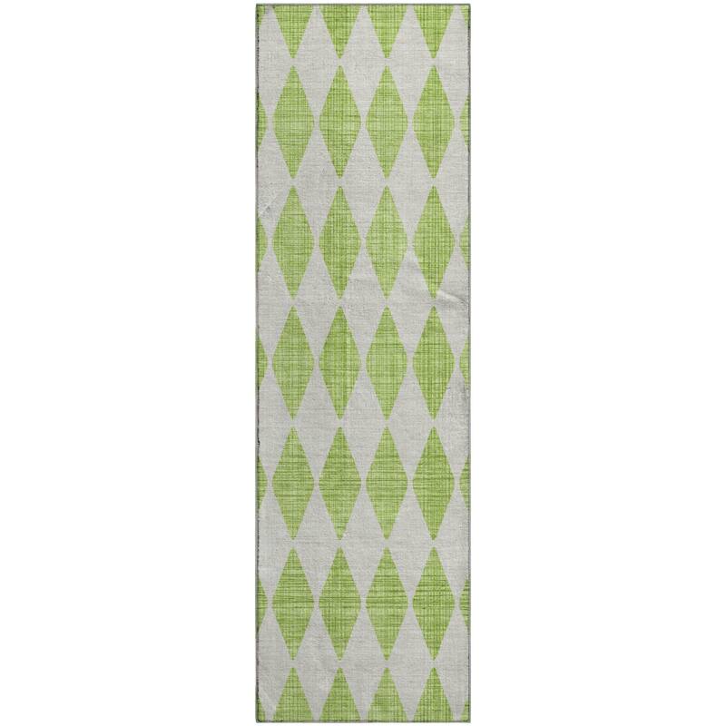 Premium Washable Super Soft Modern Diamond Mayfield Rug