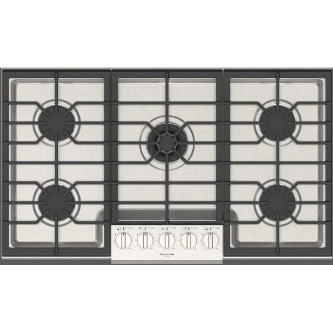 Fulgor Milano 36 Inch Wide 5 Burner Gas Cooktop