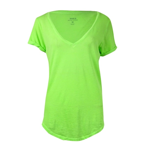 ralph lauren scoop neck tee