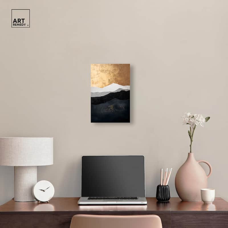 Golden Vista II Canvas by Art Remedy, Gallery Wrapped