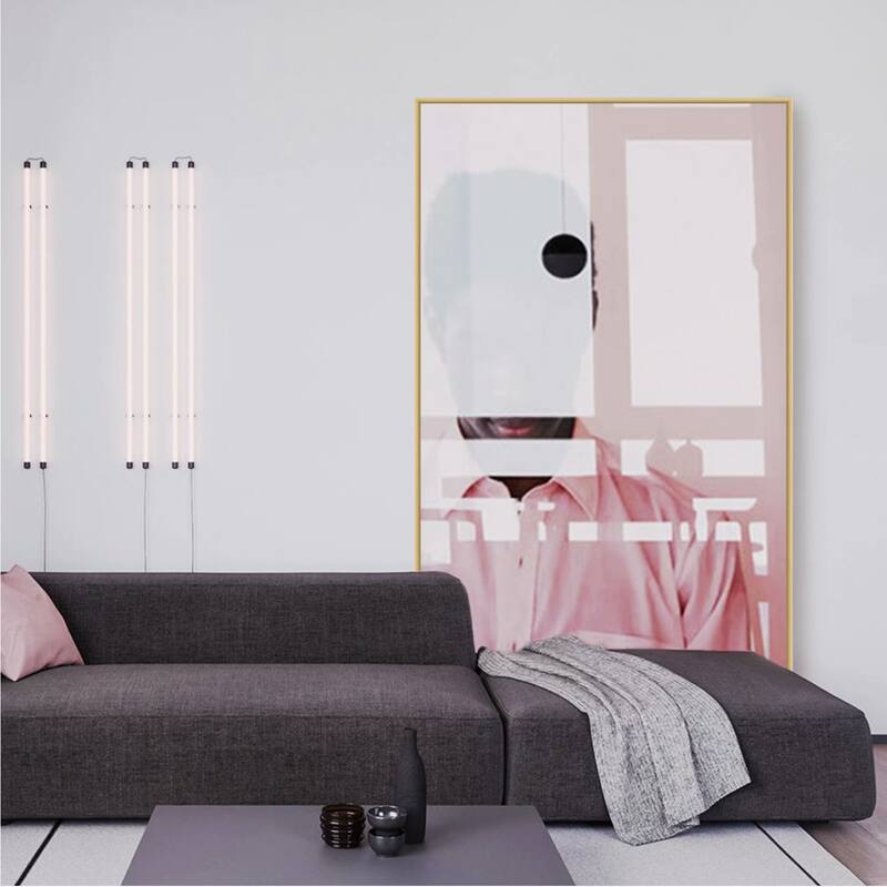 Huge Modern Framed Full Length Floor Mirror