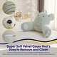 preview thumbnail 13 of 18, Sweet Home Collection Kids Character Shredded Memory Foam Bed Rest Pillow with Arms