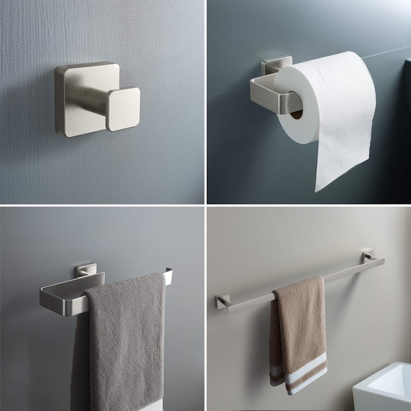 Blaze 4 Piece Bathroom Hardware Set