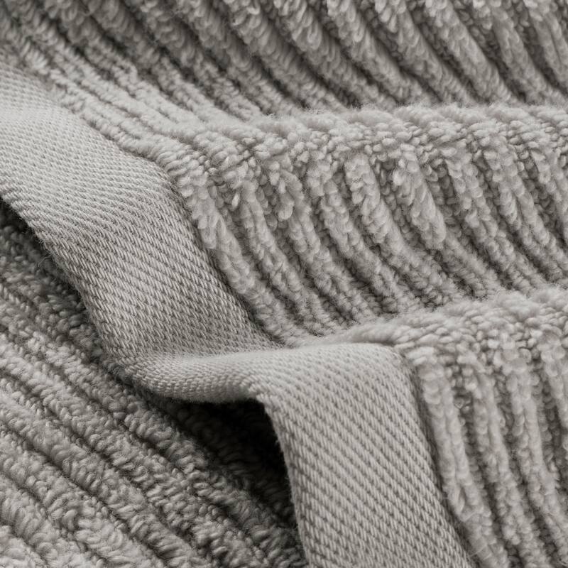 Slim Ribbed Bath Towel