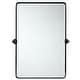 preview thumbnail 5 of 126, TEHOME Woodvale Rectangle Vertical Metal Wall Mirrors