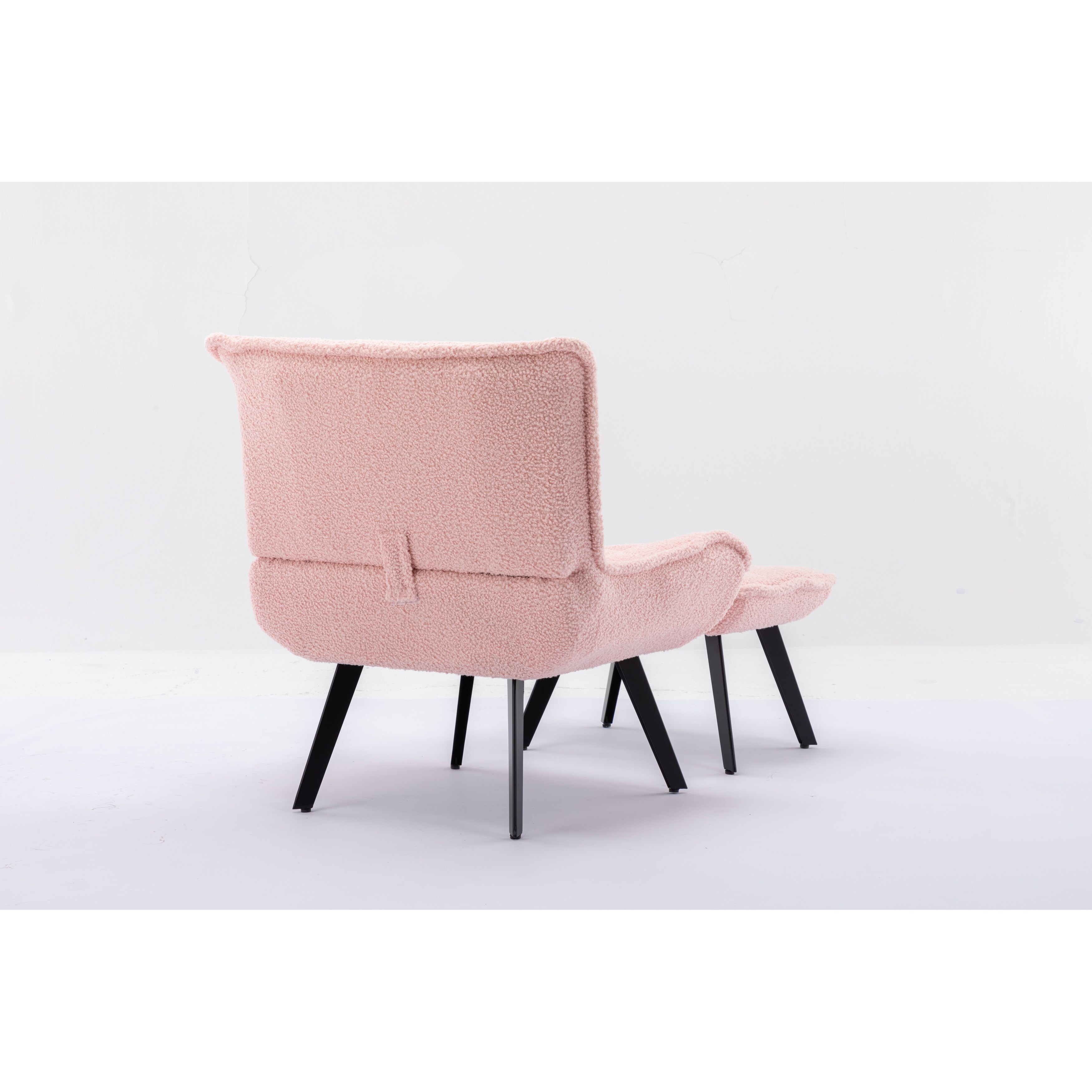 Large pink armchair discount