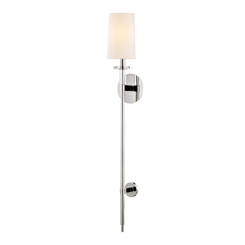 Hudson Valley Lighting Amherst Single Light 37" Tall Wall Sconce - Polished Nickel