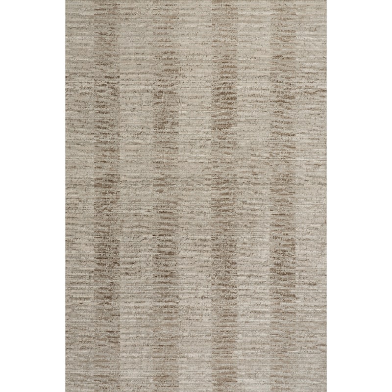 Nuloom Treviah Modern Woven Abstract Washable Rug - 6' 7" x 9' 4" - Brown - Rectangle