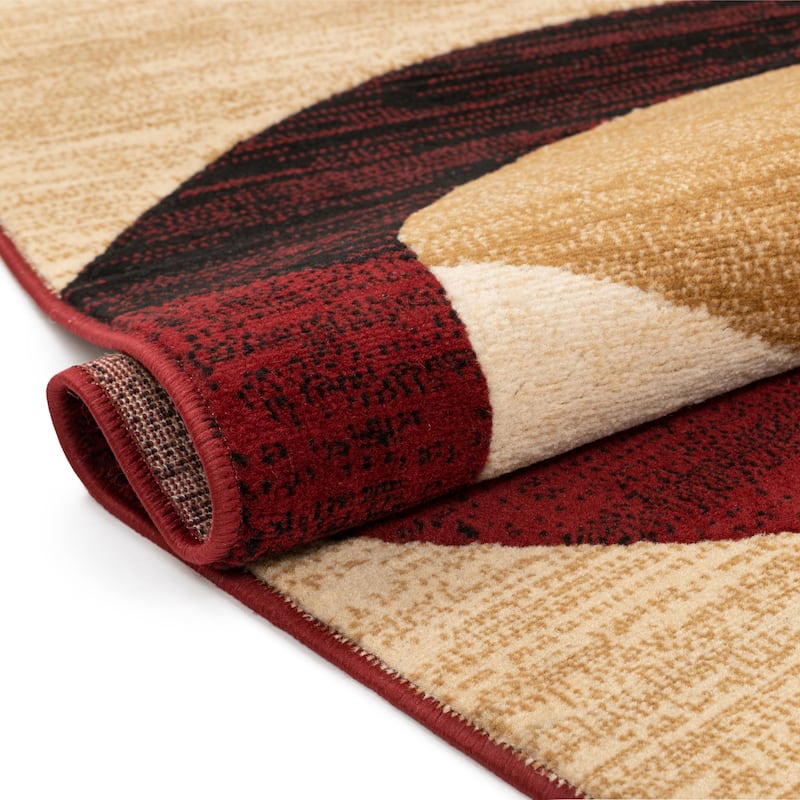 Well Woven Dulcet Bingo Modern Geometric Circles Area Rug