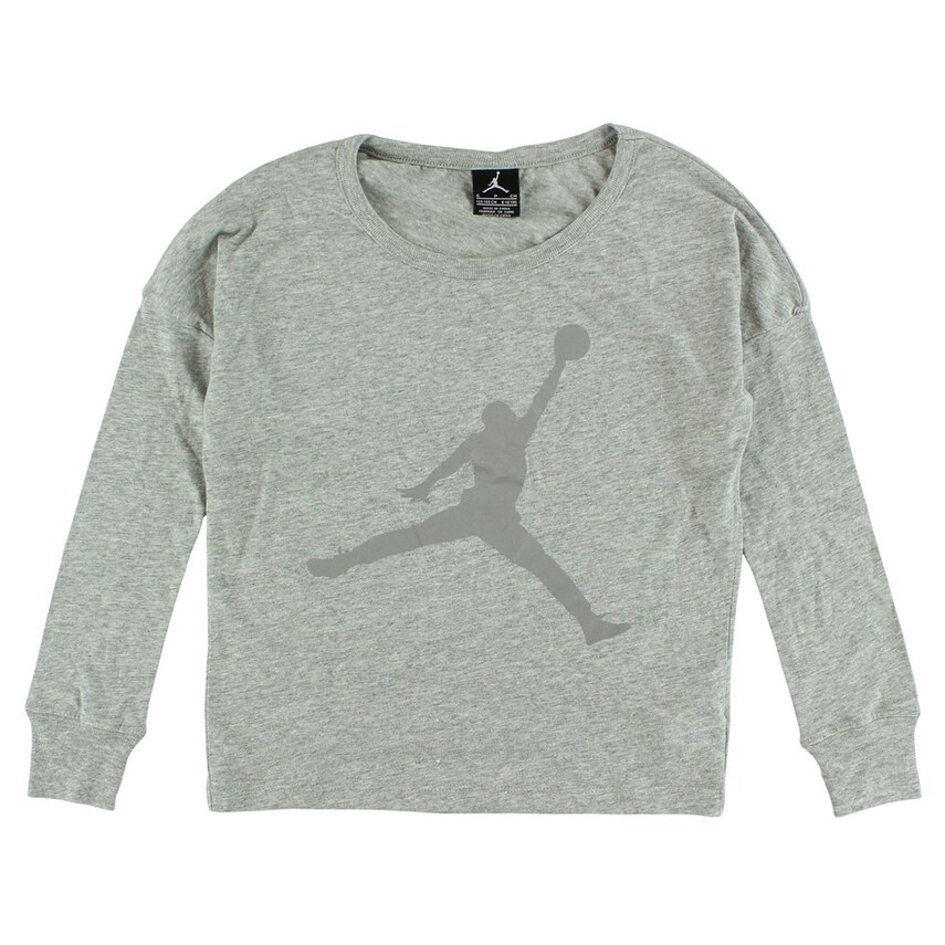gray jordan shirt